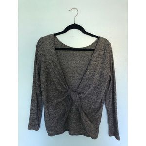 H&M Open Back Sweater